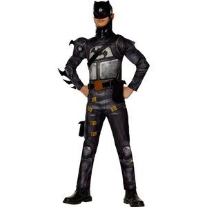 NWT InSpirit Designs Fortnite Batman Zero Costume - Black, Size Teen M(8-10)